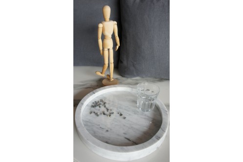 Round Marble Tray C Large