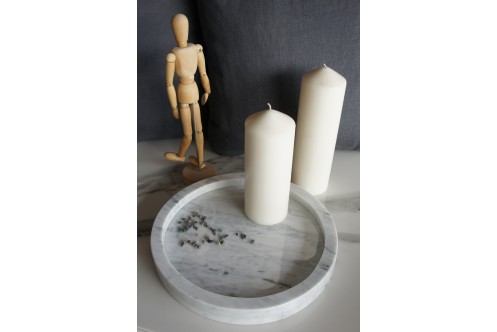 Round Marble Tray C Large