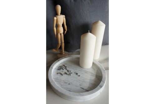 Round Marble Tray C Large